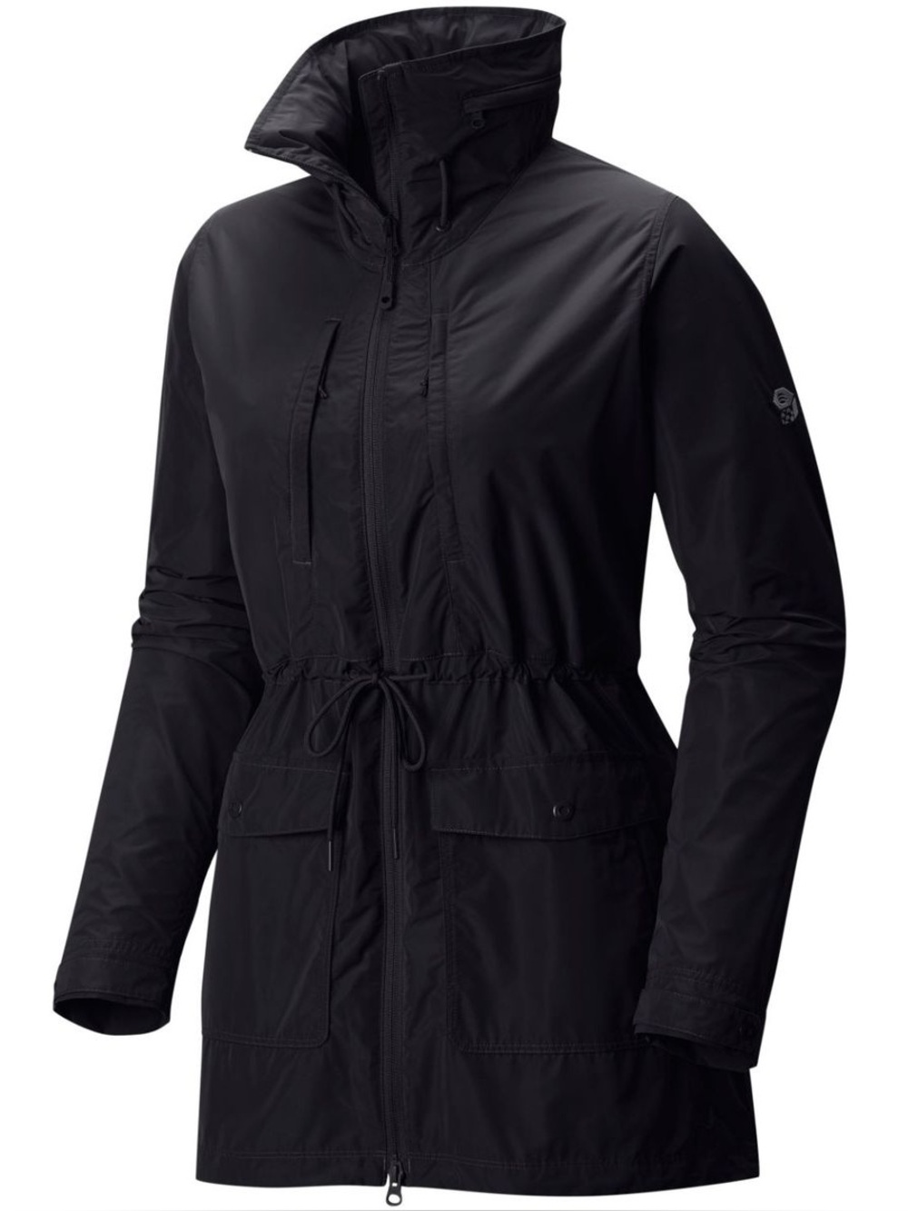 Mountain Hardwear Urbanite Parka, rain jacket, black, women’s medium